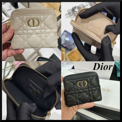 【プレゼントやご褒美に♪】 DIOR CARO LAVENDER ウォレッ 